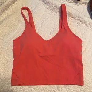 Guava pink lulu align tank
